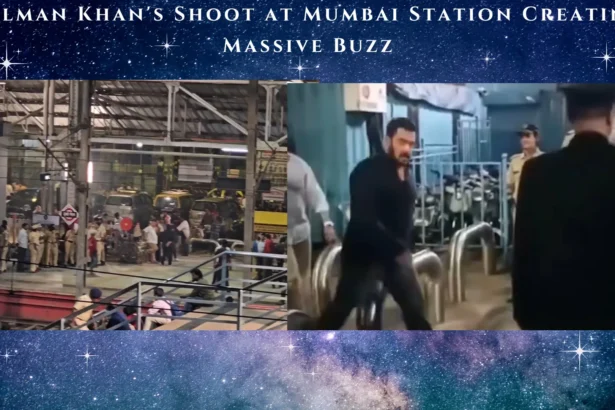 Salman Khan's Shoot at Mumbai Station