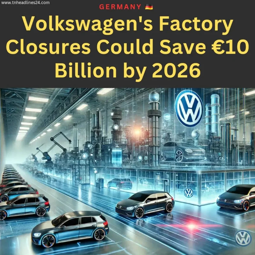 How Volkswagen's Factory Closures Could Save €10 Billion by 2026