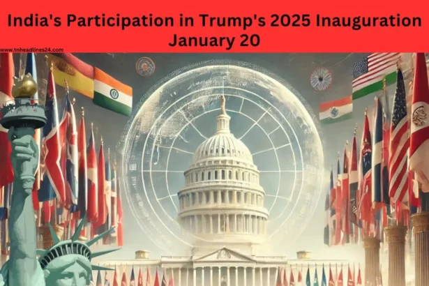 India’s Key Role in Trump’s 2025 Swearing-In Ceremony