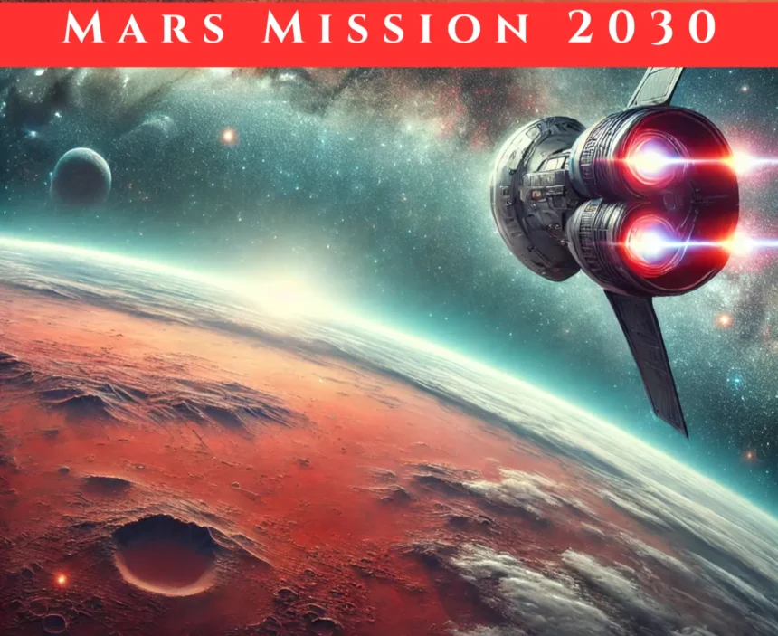 Mars Mission 2030 - SpaceX Starship Landing on Mars