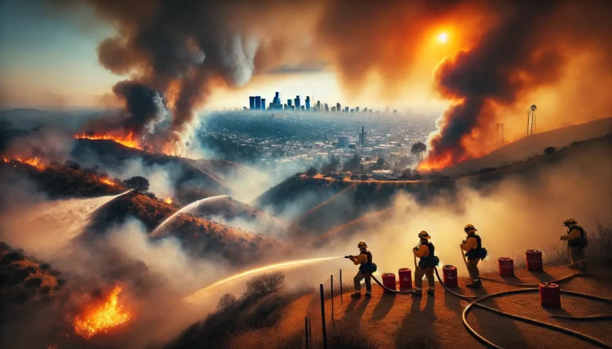 7 Alarming Facts: Firefighters Battle Hollywood Hills Wildfires