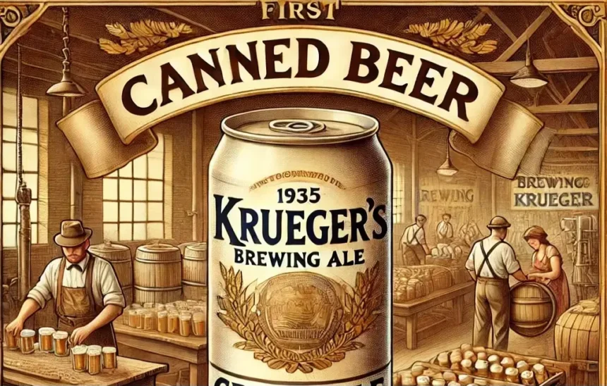 Krueger Brewing, first canned beer