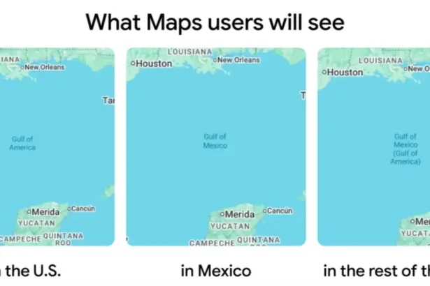 Gulf of Mexico to Gulf of America
