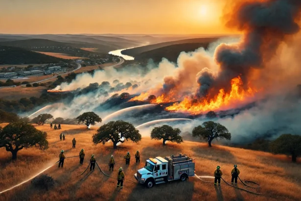 Fredericksburg Wildfire