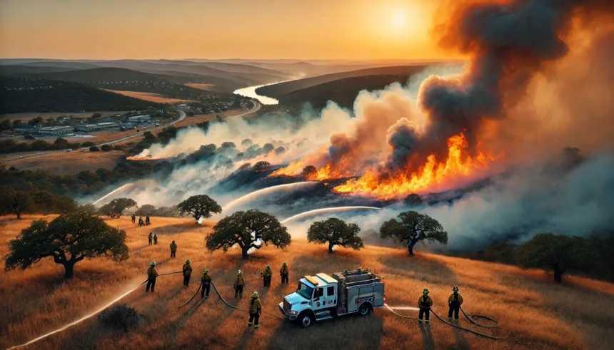 Fredericksburg Wildfire