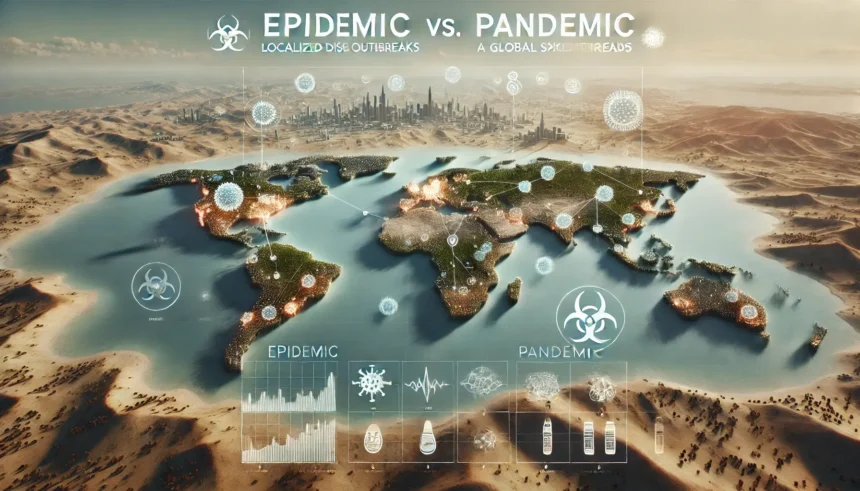 Differences Between Epidemic and Pandemic