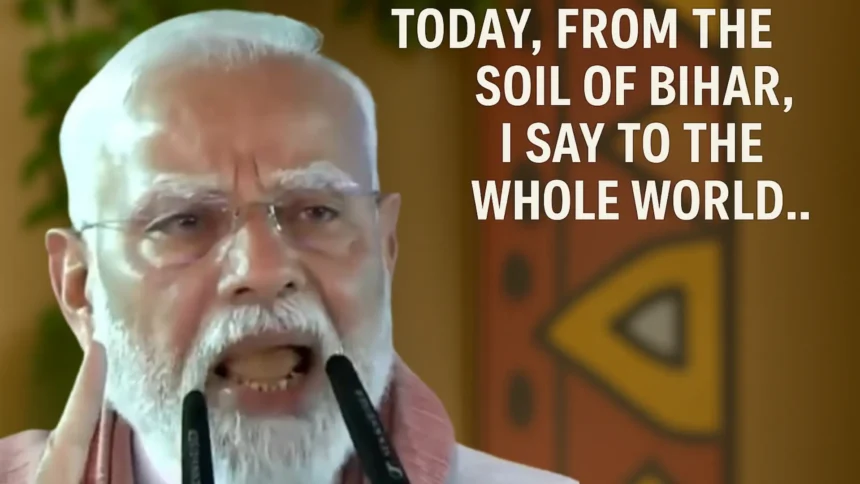 Fearless English Speech by Modi