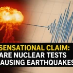 Nuclear Tests Causing Earthquakes