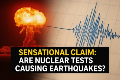Nuclear Tests Causing Earthquakes