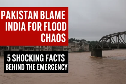 Pakistan Blames India for Flood Chaos