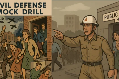 244-District Civil Defense Mock Drill