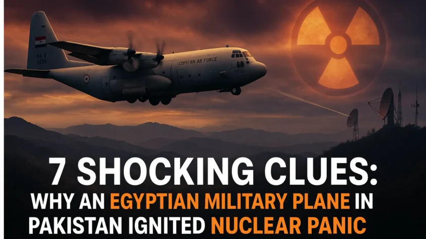 Egyptian Military Plane Land in Pakistan
