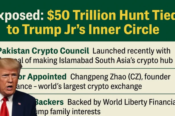$50 Trillion Hunt Tied to Trump Jr’s Inner Circle