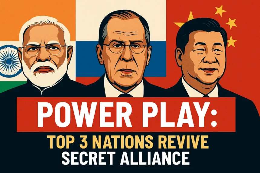 Top 3 Nations Revive Secret Alliance