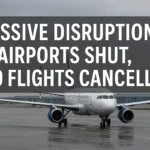Massive Disruption: 27 Airports Shut