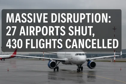 Massive Disruption: 27 Airports Shut