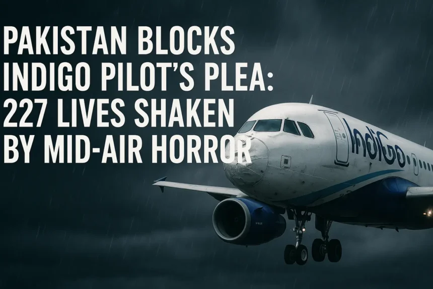 Pakistan Blocks IndiGo Pilot's Plea
