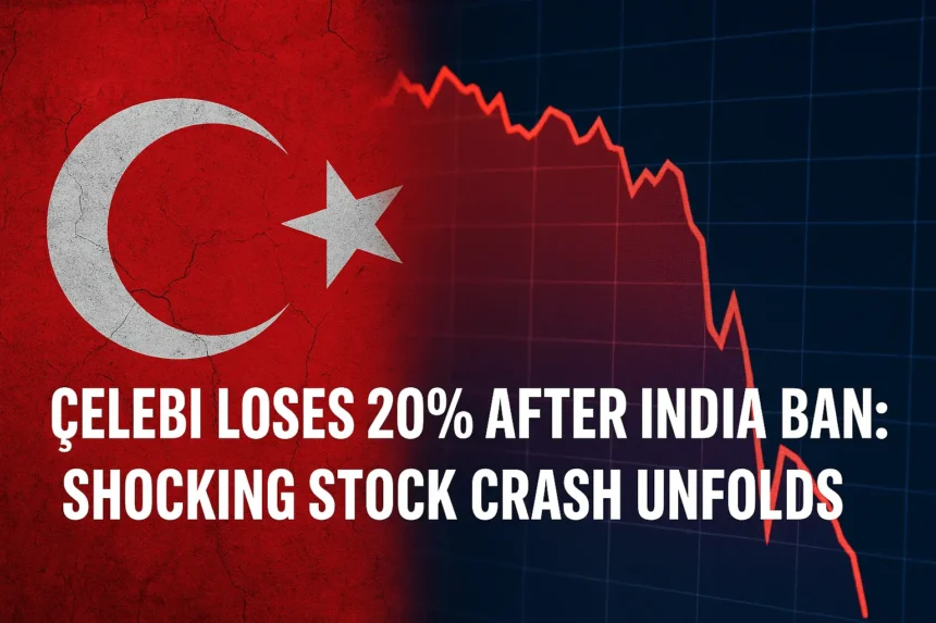 Çelebi Loses 20% After India Ban