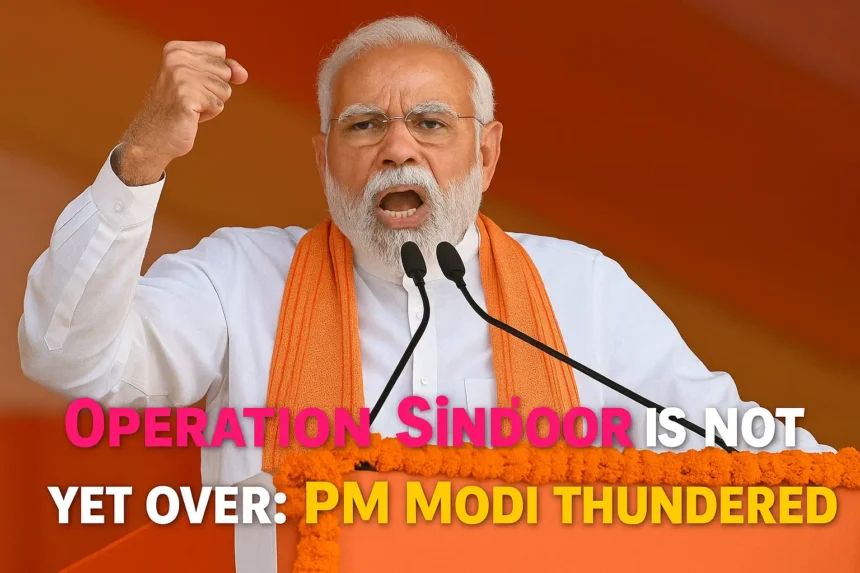 Bold Warning to Pakistan