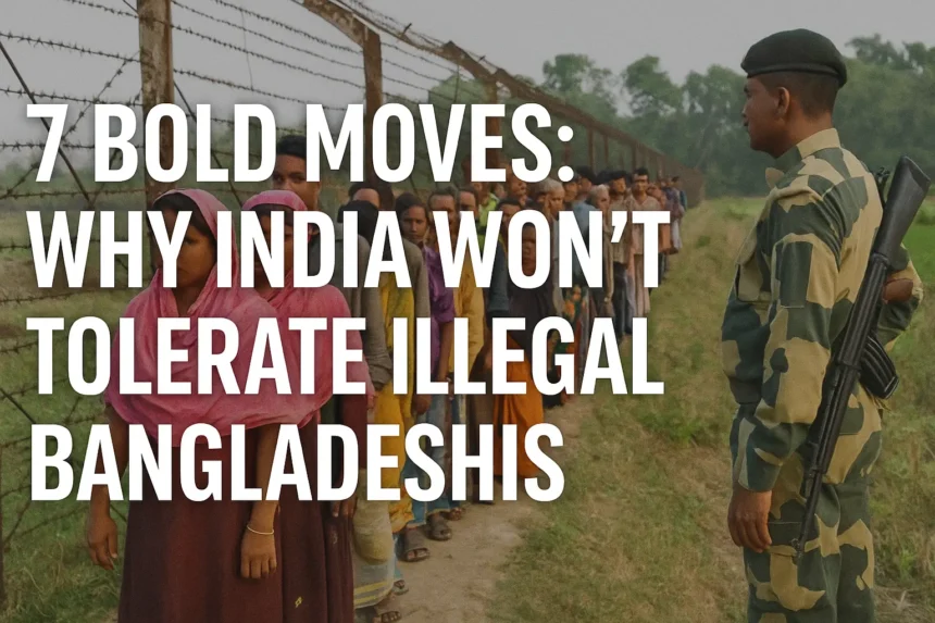 India Won’t Tolerate Illegal Bangladeshis