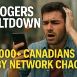 Massive Rogers Network Outage