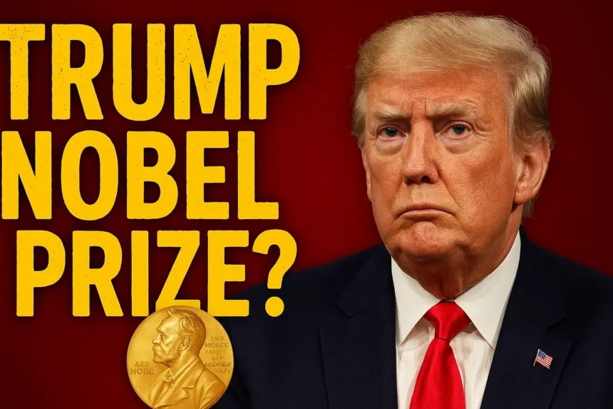 Trump Nominated for 2026 Nobel