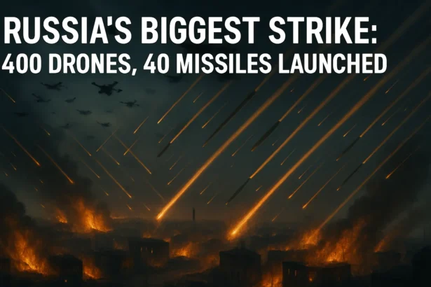 Ukraine Hit in Brutal Russian Blitz
