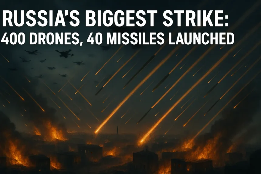 Ukraine Hit in Brutal Russian Blitz
