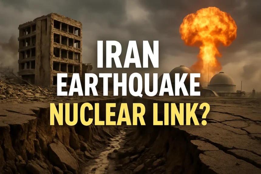 Iran Quake Triggers Nuclear Link
