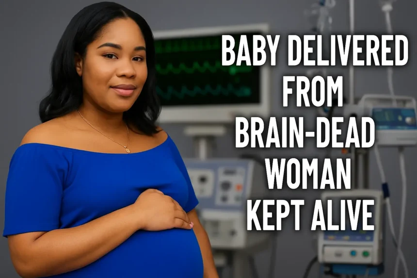 Tragic Miracle: Baby born from brain-dead mom kept alive