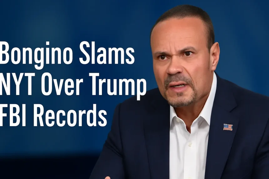 Bongino slams NYT