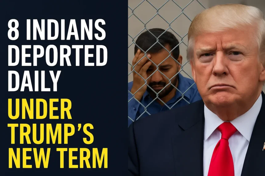 Indians Deported Daily Under Trump 2.0: Shocking Rise in Numbers Alarms Families Back Home.